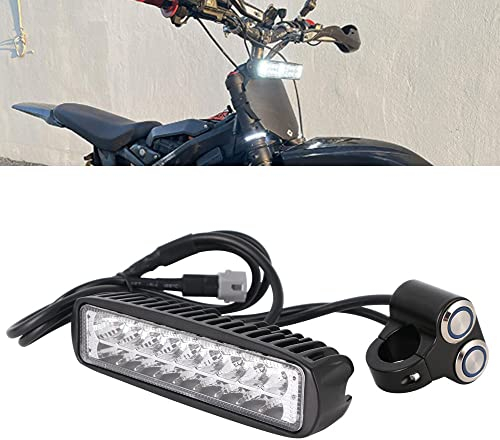 JFG RACING Dirt Bike Scheinwerfer,Motorrad Scheinwerfer Rechteckiger Scheinwerfer Wasserdicht Staubdicht für Sur Ron Sur-Ron S/X X160/X260