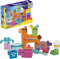 MEGA Blocks Fisher-Price sensorisches Bauspielzeugset, Musikspaß Bauernhoftiere mit 45 Bauklötzen für Kleinkinder und 6 Notenblättern, Geschenkideen für Kinder ab 1 Jahr, HPB46