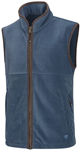 Hoggs of Fife - Stenton Fleece Gilet Grey Large