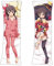 Megumin KonoSuba God's Blessing on This Wonderful World Arch Wizard Crimson Demon Clan Körperkissenbezug 150 cm x 50 cm, japanisches Textil & glatt gestrickt Anime Manga Kissenbezug