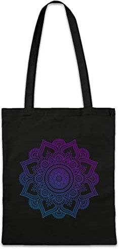 Urban Backwoods Mandala XI Hipster Bag Beutel Stofftasche Einkaufstasche