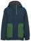 VAUDE Unisex Kinder Kids Campfire 3in1 Jacket Iv, Dark Sea/green, 134-140 EU
