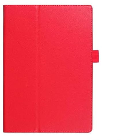 Funda Protectora con Tapa de Cuero Litchi PU Mate Compatible con Samsung Galaxy Tab 3 10.1“ GT-P5200 P5210 P5220 Tablet Case (Color : Red)