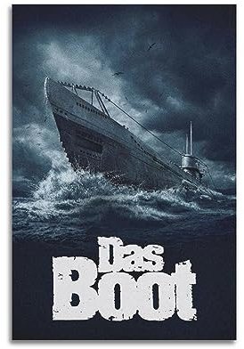 VZRSQZK Boot-Film-Poster, dekoratives Gemälde, Leinwand-Wandposter und Kunstdruck, modernes Familienschlafzimmer-Dekor-Poster, 20 x 30 cm