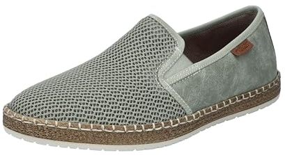 Rieker Homme B5265 Mocassin, Vert, 40 EU