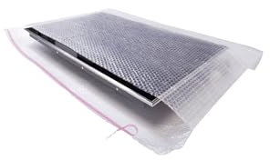 ratioform | Luftpolsterbeutel | 3-lagig | 80 µm | selbstklebend | LxB 80 x 60 mm | VE 500 Stk