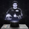 Lámpara de noche C.Sainz Piloto F1 decoración Monoplaza de Fórmula 1. Idea de regalo para hombre objeto C.Sainz Piloto F1 luz nocturna adulto decoración Cuarto.Regalo Navidad