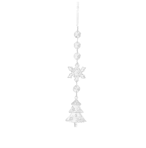 Christbaumschmuck Figuren Anhänger Schneeflocken Eiszapfen Weihnachtsdeko Christbaumschmuck Tannenbaum hängen Ornamente Geschenk