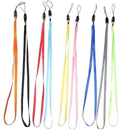 Angoily Lot de 50 Cordons pour Téléphone Portable Porte-clés pour Adultes