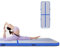 Aufblasbare Gymnastikmatte, Trainingsmatte, Geeignet Für Drinnen Und Draußen Für Kickboxen, Yoga, Ringen Und Wasserschwimmen – Mit Pumpe,13.1Ft/4M*3.2Ft/1M,White