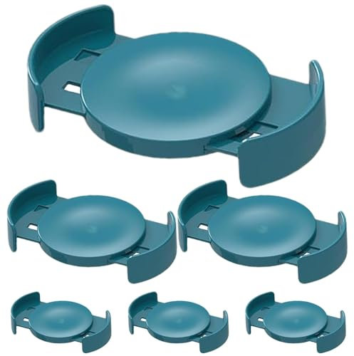 Organizador apilable de tazas, organizador de vasos de cocina, gadget de cocina doméstica, 6 unidades de estante de armario, apilable ajustable, espacio de almacenamiento ampliable y apilable para