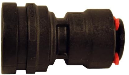 BWT Anschlussstück gerade, Flex Insert x John-Guest-Steckverbinder ? 8 mm aus GFK