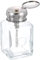 sourcing map Solvent Alcohol Dispensers 120ml(4oz) Conical Push Down Liquid Dispenser Pump Bottle Sprinkler Head with Stainless Steel Tube and Copper Core for Alcohol Solution