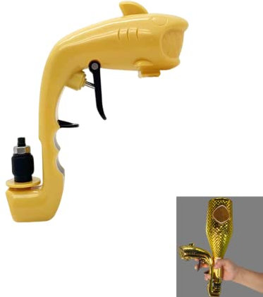 Pistolet à champagne réglable pour bouteille de bière, pistolet pulvérisateur à champagne pour anniversaires, bars, fêtes de Noël, doré