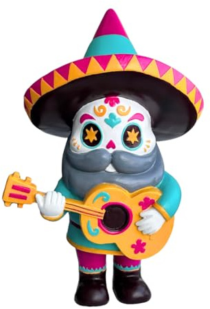 Pueblita El Mariachi Gartenzwerg Tag der Toten