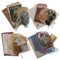 Abaodam Scrapbooking-Aufkleber Briefmarken Handbuch Dekorative Aufkleber Retro-ästhetische Aufkleber Scrapbooking-Pack Zufälliger Stil