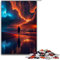 1000-teiliges Puzzle mit tropischen Sonnenuntergängen und Stürmen, Geschenke, Puzzles für Erwachsene, Weihnachtswunschliste mit Weihnachtsmann für Teenager ab 14 Jahren, 1000 Teile