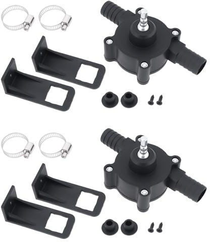 The Lord of the Tools Electric Drill-Powered Water Pump Suitable for Water Gasoline Oil Diesels Fluid Transfer