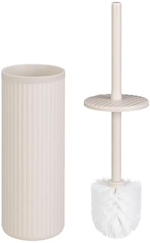Ribbed Toilet Brush - Natural - Keep Your Bathroom Sparkling Clean And Stylish - Removes Dirt And Grime With Ease While Adding A Decorative Touch To Your Space