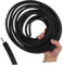 DOITOOL 1Roll Automotive Cable Sleeve Wire Concealer for Clean Car Interior Easy Installation for All Vehicles Durable Design for Concealed Wiring