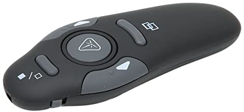 Depisuta Ergonomische Kabellose Präsentationsfernbedienung für Lehrerkonferenzen, 10 M Steuerentfernung, USB-Schnittstelle, 98/XP/Vista/, Konferenzen