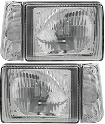Halogen Scheinwerfersatz Scheinwerfer Satz Hauptscheinwerfer Set links und rechts H5W passend für Panda 141_ 141A_