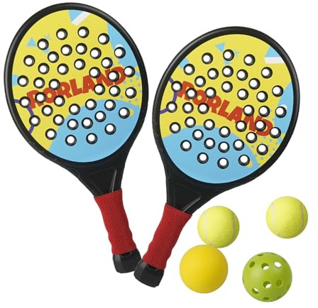 Set Raquettes Padel Enfant 6+ Ans Légères Maniables Débutant Résistantes
