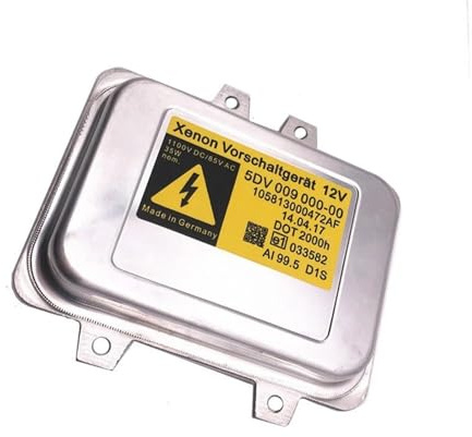 Xenon Headlight Ballast D1S pour BMW E60 E61 Série 5 525/530/540/545/M5 2006-2008 63 12 6 937 223 6 937 223 5DV00900000 5DV009000-00 Unité Commande Ballast Au Xénon(5DV009000-00-yellow)
