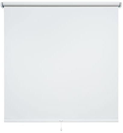 Verdunkelungsrollo Springrollo Schnapprollo Rollo Weiß Breite 60-200 cm Länge 160 cm Blickdicht Blickschutz (60 x 160 cm)
