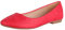 Elara Damen Ballerina Bequeme Slip Ons Flach Chunkyrayan Neu B3039H-BL Red 43