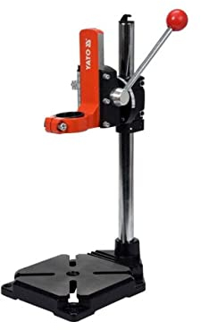 Bohrmaschinenständer Präziser Bohrständer Bohrmaschinenhalter 400mm mit Winkelbohrfunktion und stabilem Stativ