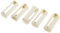 Hundnsney Lot de 5 boîtiers ronds pour 3 piles AAA 1,5 V Blanc