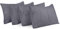 Utopia Bedding - Kissenbezug 30x50 4er Set - Kopfkissenbezug 30 x 50 aus 100% gebürsteter Mikrofaser mit Umschlagverschluss - Falten-, verblassen- und schmutzabweisende Kissenbezüge 30x50 - Grau
