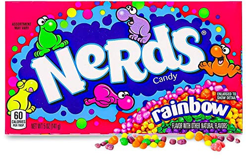 Wonka Rainbow Nerds 12 x 141grams