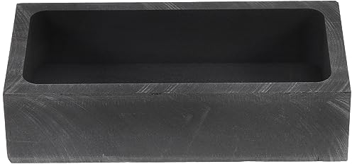 ULTECHNOVO Molde De Refinación De Fusión Molde De Grafito Para Fundición De Metal es De Plata Tanque De Aceite De Fundición Crisol De Grafito Tanque De Metal Kit De Fusión