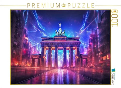 CALVENDO Puzzle Brandenburger Tor - Berlin | 1000 Teile Lege-Größe 64 x 48 cm Foto-Puzzle für glückliche Stunden