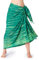 PANASIAM Sarong tiedye style, green light green, 190x116cm
