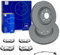 Generic ATE Bremsscheiben 338mm + Beläge vorne passend für Audi Q5 + Q5 Sportback FY
