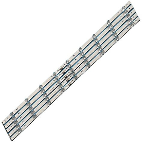 Lskjzzn Bande de rétroéclairage LED 10PCS Compatible for LG INNOTEK POLA2.0 42quot; TÉLÉVISEUR T420HVN05.0 T420HVN05.2 42LN5758 42LN5406-ZA 42ln5460 42LN5750 42LN575S