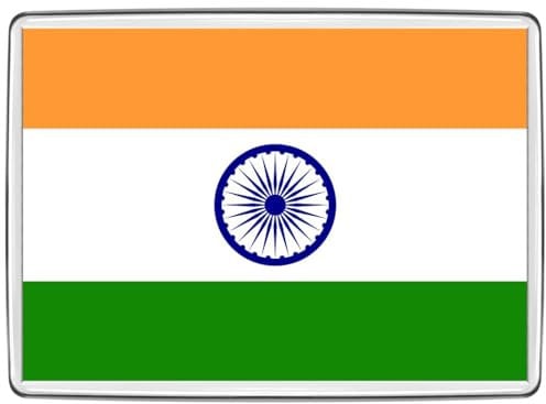Pixly® India Flag Fridge Magnet Large Jumbo Size Indian Keepsake Country Souvenir Novelty Refrigerator Magnets Gift