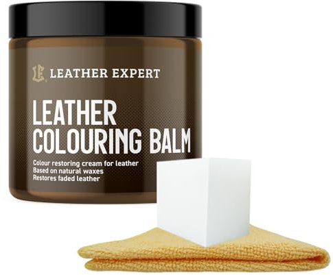 Leder Reparatur Set 250ml – Lederfarbe Beige - Lederpflege Auto - Ledersofa Pflegemittel - für Naturleder, Verblasstes und Leicht Abgenutztes - ausreichend für 2-Sitzer-Sofa und 2 Sessel
