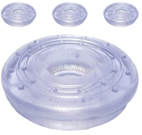 Mikikit Klimmzugstangen-Endpolster 4Er-Pack Feste Gummi-Türstange Rutschfeste Polster Saugnapf-Abdeckungsdichtungen Für Die Tür Klimmzugstange