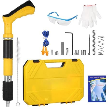 Mini Ceiling Artifact Trunking Installation Elevator Cement Wall Fixer Nailing Gun Small Steel Wireless Pressure Nail Gun