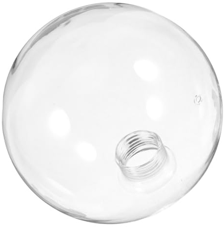 OSALADI Lot De 2 Globes Lumineux Ronds En Verre Pour Suspensions Ampoule Diamètre 10 Cm Abat-jour De Rechange Pour Lustres