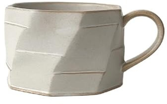 lskdnrufh Taza de café Taza de café americana, taza de café, taza de café de cerámica retro, taza de café con leche Taza(White)