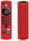 Silicone Remote Case Replacement for 3rd Gen. / 4K / HD Streaming Remote Controller, Anti-Slip Washable Protective Remote Cover with Lanyard - Red