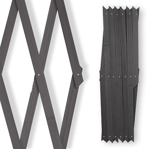 MY GARDEN Trellis Expandable 3 Pack – Wooden Garden Trellis Durable Brass Pinned, Water-Treated Fir Wood Trellis for Climbing Plants Ideal for Plants, Flowers, and Vegetables – (180 X 60 CM)