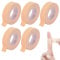 Bisienya 5 Pcs Self‑Adhesive Wrap Tape,Plaster Tape Medical,Skin Tape Plaster Roll Breathable and Skin Friendly Soft and Easy to Tear,for Fixing Catheters,Wound Dressing Care(1.25cm*5m,Skin Color)