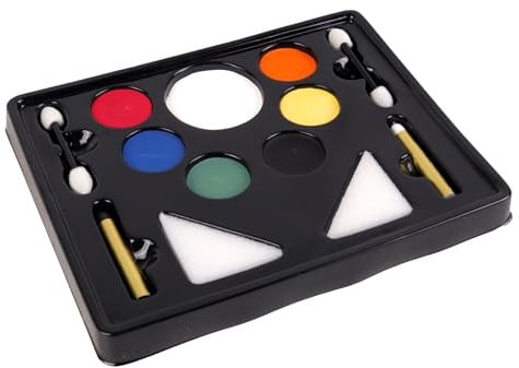 FLYPOP'S - Schminkpalette - Festliches Make-up - 259213-9 Farben - Empfindliche Haut - Laborgetestet - Party - Karneval - Geburtstag - Kind - Verkleidung - Ab 3 Jahren