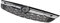 MAD HORNETS Black Chrome Front Bumper Grill Grille Für Opel Astra K 2015-2019 Facelift